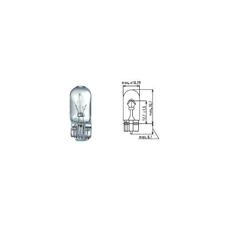 T10 - 12V - 2W - W2,1X9,5d - FIRE