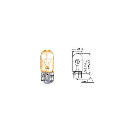 T10 AMBRA - 12V - 5W - W2,1X9,5d - FIRE