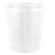 Tazza in plastica trasparente - 1100 ml