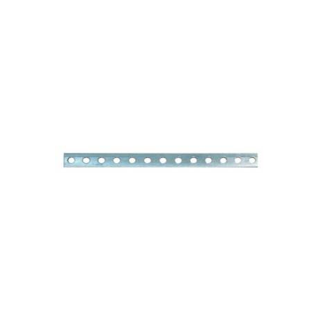 Barrette forate di fissaggio - ø fori 6 mm x 1,5 x 15 x 200 mm