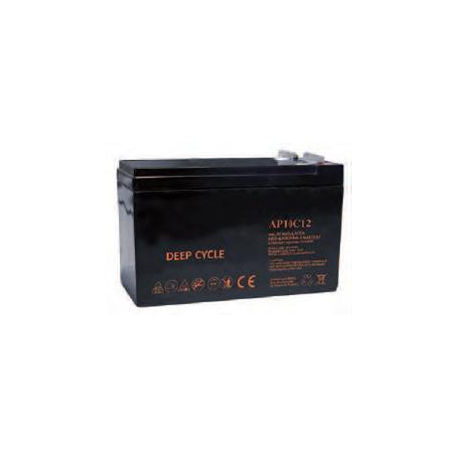 Batteria ciclica al piombo ermetica 12V - 10 Ah