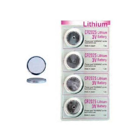 Batteria lithium bottone - tipo CR 1216 - Ø 12 x 1,6mm