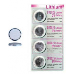 Batteria lithium bottone - tipo CR 2430 - Ø 24 x 3,0mm