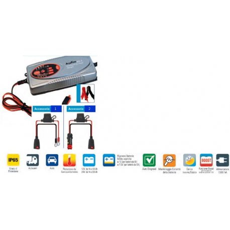 Caricabatteria 12V - 7,0 A/24V - 3,5A