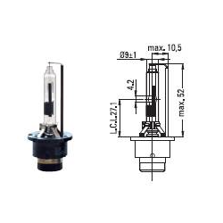 D2R - 12V - 35W - P32d-3 - FIRE