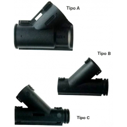 Derivazione per tubo corrugato a Y - Tipo: C
