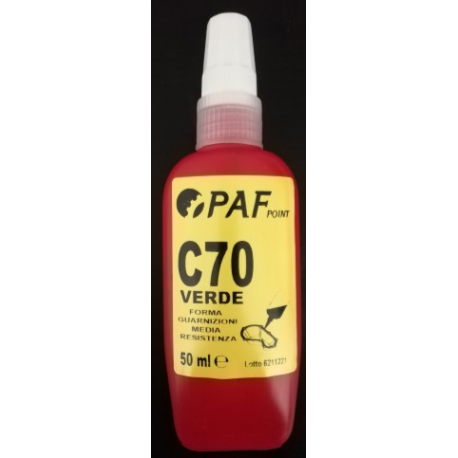 Fermaguarnizioni PAF POINT - VERDE FLUO - 50 ML