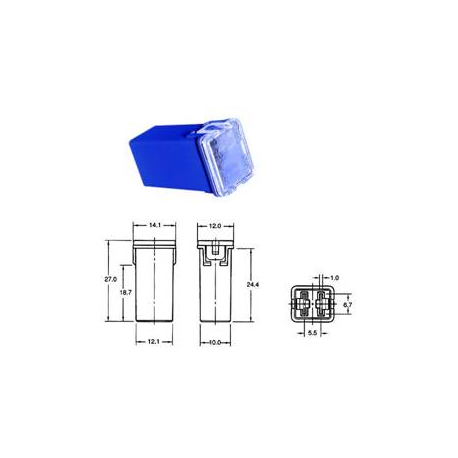 Fusibile J case 20 A