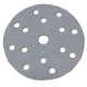 GRANA 120 - D150 - Dischi abrasivi in carta velcrata 15 FORI - conf. 100 pz
