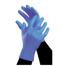 Guanti nitrile REGULAR BLU - tg L