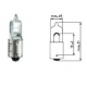 H10W halogen - 12V - 10W - BA9s - FIRE