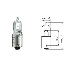 H10W halogen - 12V - 10W - BA9s - FIRE