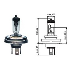 H5 - 12V - 60/55W - P45t - FIRE