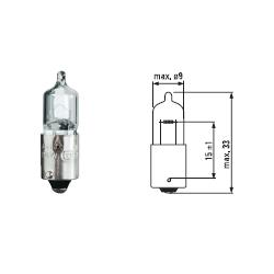 H6 - 12V - 10W - BAX9s - FIRE