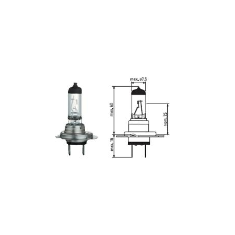 H7 - 12V - 55W - PX26d - FIRE