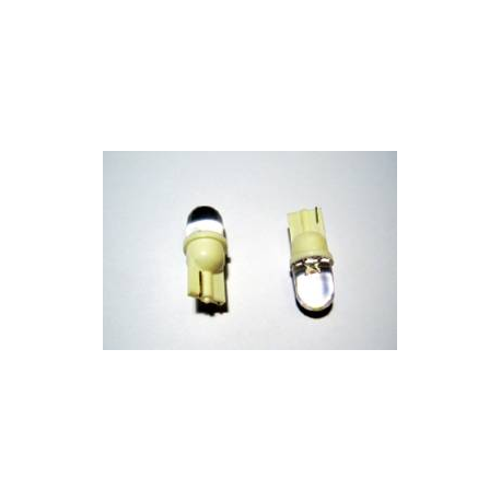 LED - 12V - 01 n. LED - Ø 9 mm - T10 W2,1X9,5d - Bianco - FIRE