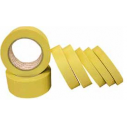 Nastro adesivo in carta GIALLO - 60°C - m 50x12 mm