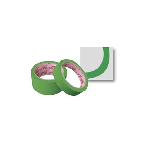Nastro adesivo in PVC VERDE zigrinato - m 25x50 mm