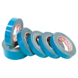 Nastro adesivo plastificato AZZURRO telato - m 25x100 mm