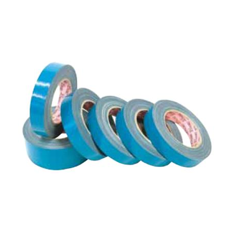 Nastro adesivo plastificato AZZURRO telato - m 25x100 mm