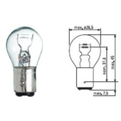 P21/5W - 12V - 21/5W - BAY15d - FIRE