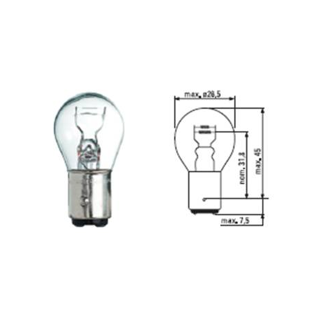 P21/5W - 12V - 21/5W - BAY15d - FIRE