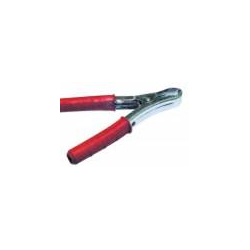 Pinza batteria 180 AMP - acciaio stagnato - rossa