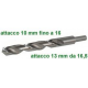 Punte per metalli rotazione DX HSSG - Ø 10.5 mm