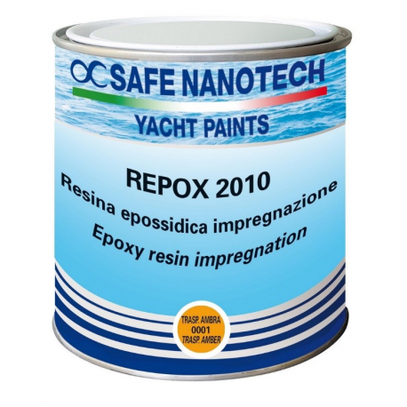 REPOX 2010 - TRASPARENTE (Ambra) - Conf. da 0,750 lt (A+B)