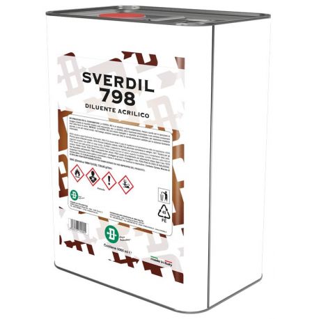 SVERDIL 798 - diluente acrilico - 25 L